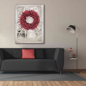 'Beaded Wreath View II' by Lori Deiter, Canvas Wall Art,40 x 54