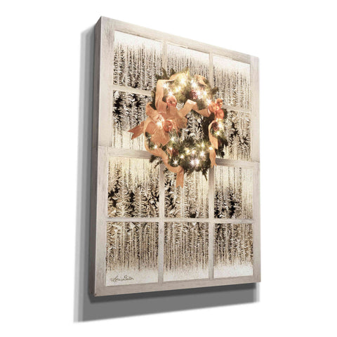 Image of 'Frosted Pane Window View' by Lori Deiter, Canvas Wall Art