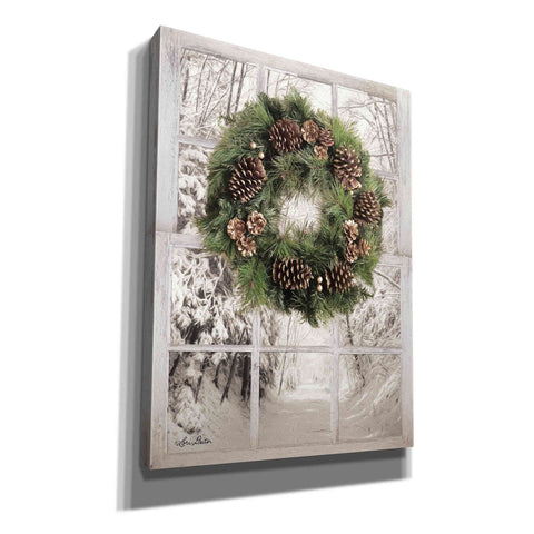 Image of 'Pine Tree Window View' by Lori Deiter, Canvas Wall Art