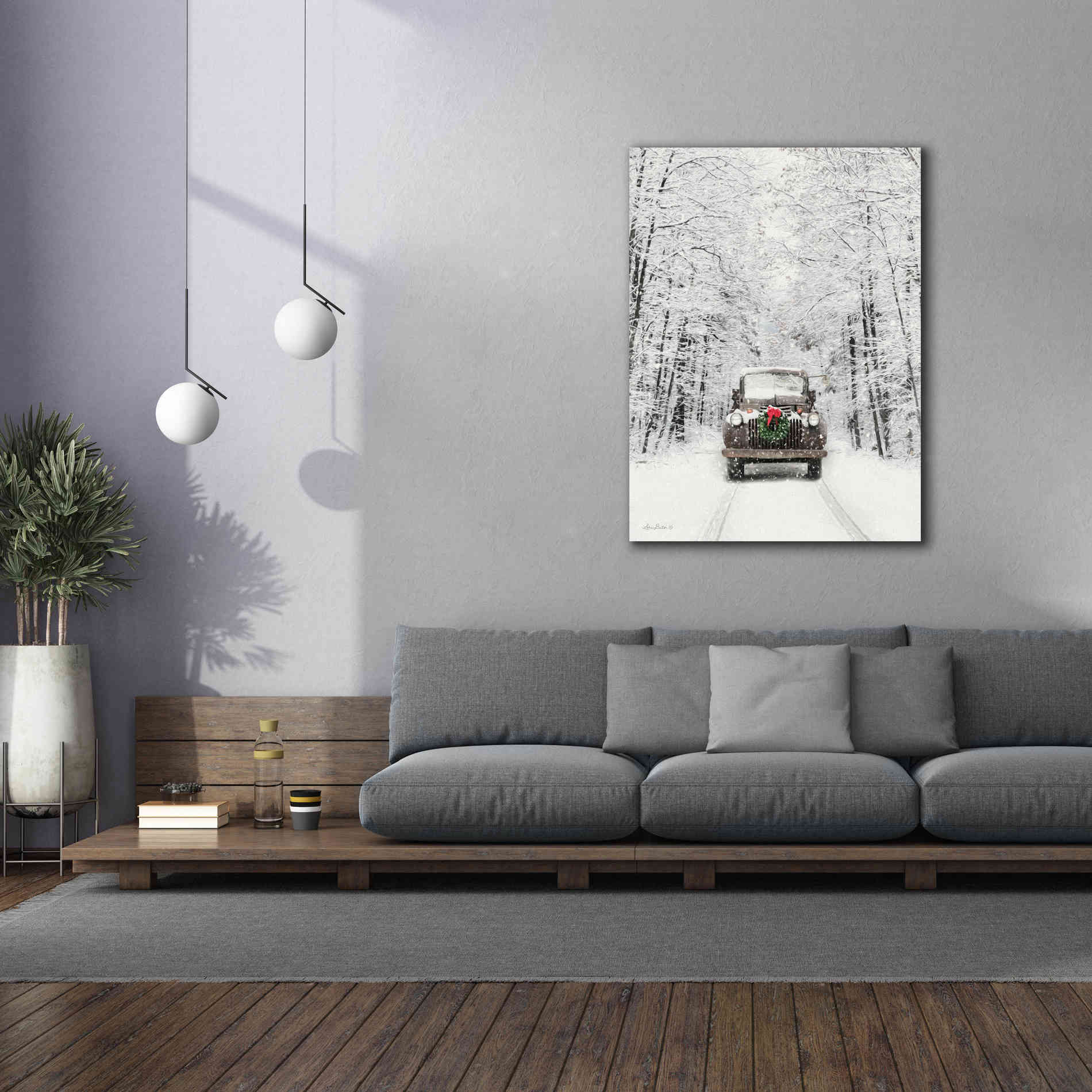 'Antique Christmas' by Lori Deiter, Canvas Wall Art,40 x 54