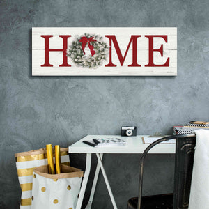 'Christmas Home' by Lori Deiter, Canvas Wall Art,36 x 12