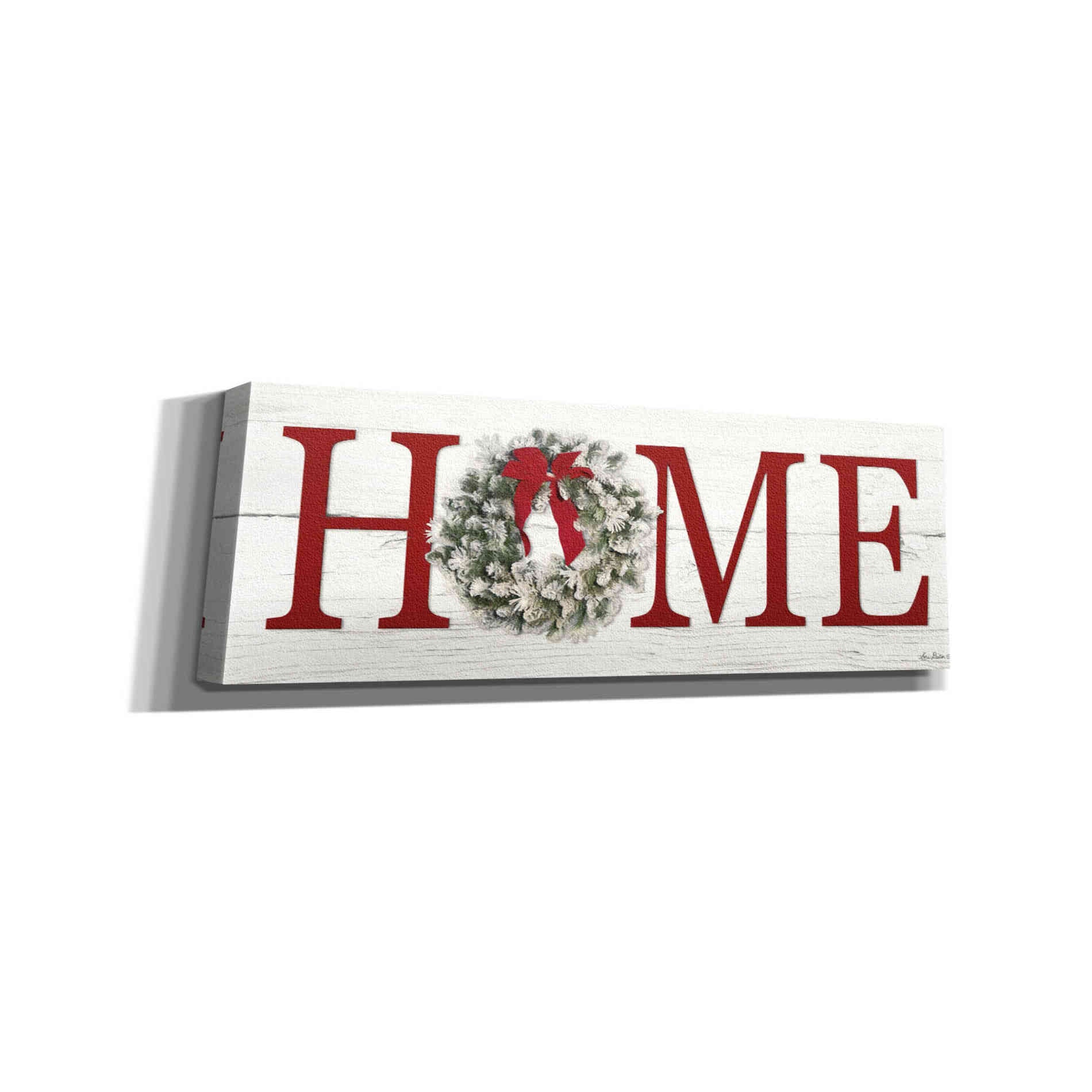 'Christmas Home' by Lori Deiter, Canvas Wall Art