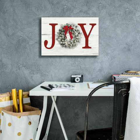 Image of 'Christmas Joy' by Lori Deiter, Canvas Wall Art,18 x 12