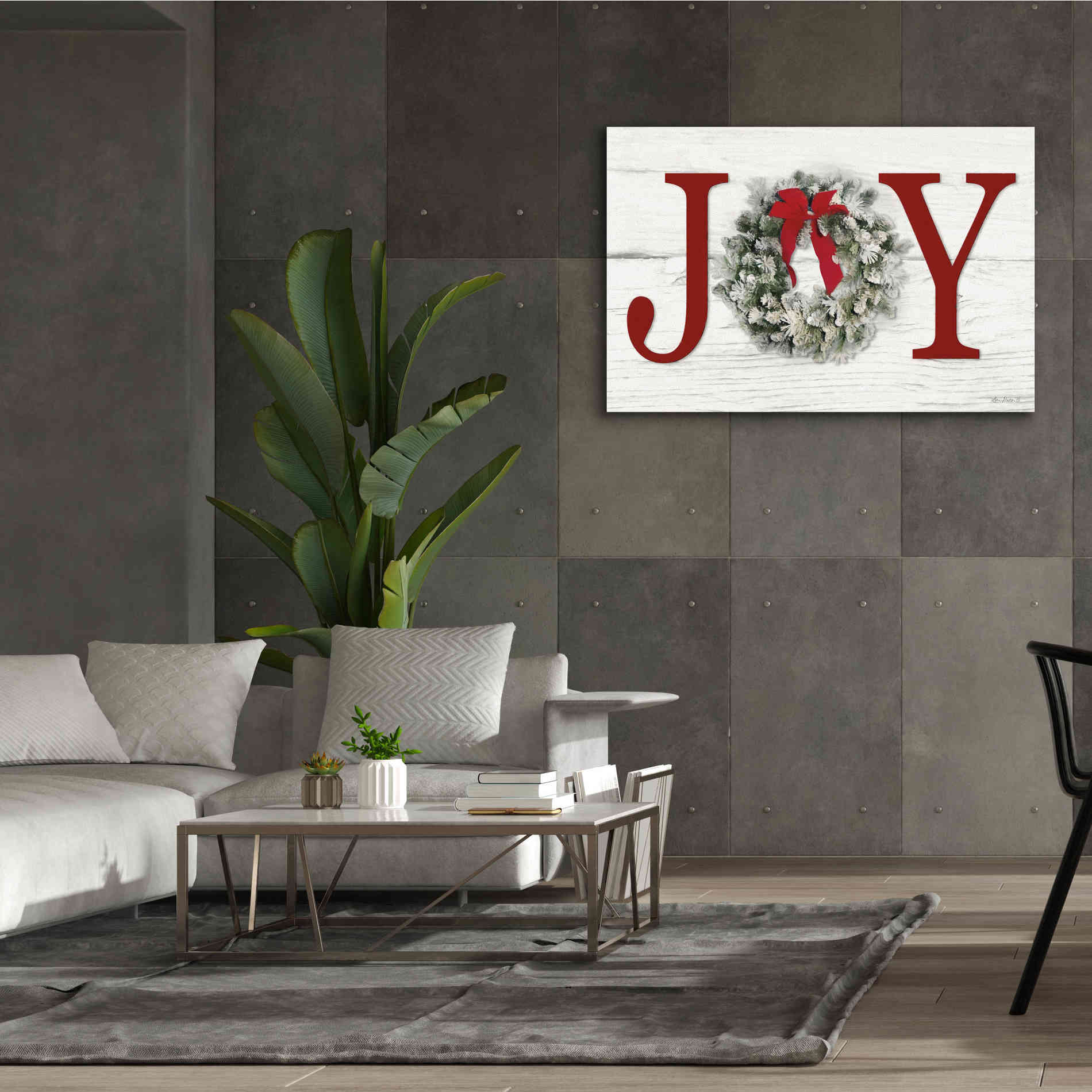'Christmas Joy' by Lori Deiter, Canvas Wall Art,60 x 40