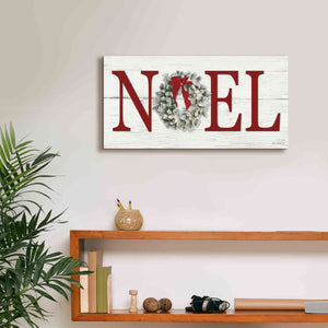 'Christmas Noel' by Lori Deiter, Canvas Wall Art,24 x 12