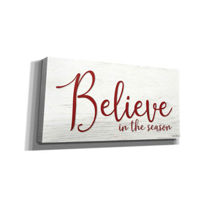 'Believe in the Season' by Lori Deiter, Canvas Wall Art