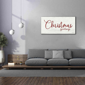 'Christmas Greetings' by Lori Deiter, Canvas Wall Art,60 x 30