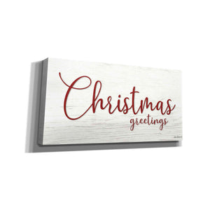 'Christmas Greetings' by Lori Deiter, Canvas Wall Art
