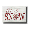'Let It Snow 2' by Lori Deiter, Canvas Wall Art