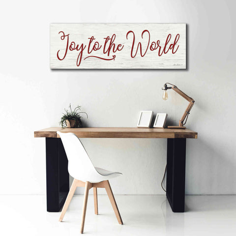 Image of 'Joy to the World' by Lori Deiter, Canvas Wall Art,60 x 20