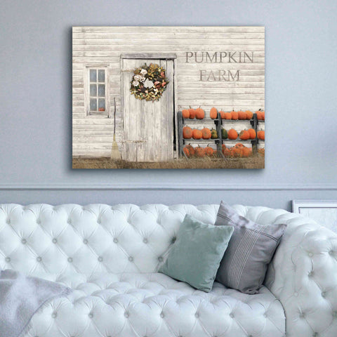 Image of 'Pumpkin Farm' by Lori Deiter, Canvas Wall Art,54 x 40