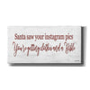 'Santa Saw...' by Lori Deiter, Canvas Wall Art