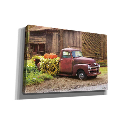 Image of 'Fall Pumpkin Truck' by Lori Deiter, Canvas Wall Art