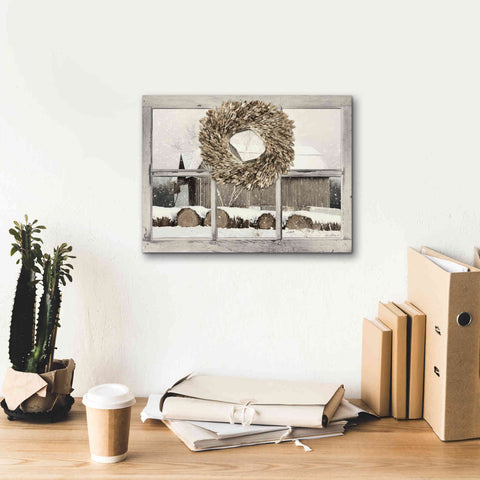 Image of 'Millersburg Winter View' by Lori Deiter, Canvas Wall Art,16 x 12