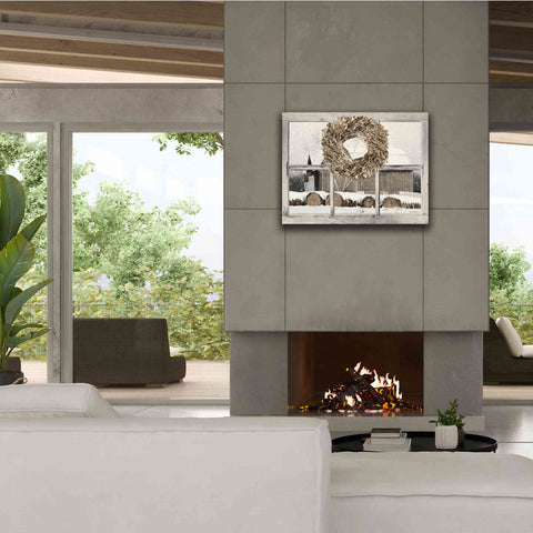 Image of 'Millersburg Winter View' by Lori Deiter, Canvas Wall Art,34 x 26
