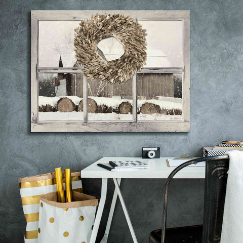 Image of 'Millersburg Winter View' by Lori Deiter, Canvas Wall Art,34 x 26