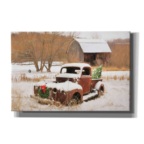 Image of 'Christmas Lawn Ornament' by Lori Deiter, Canvas Wall Art