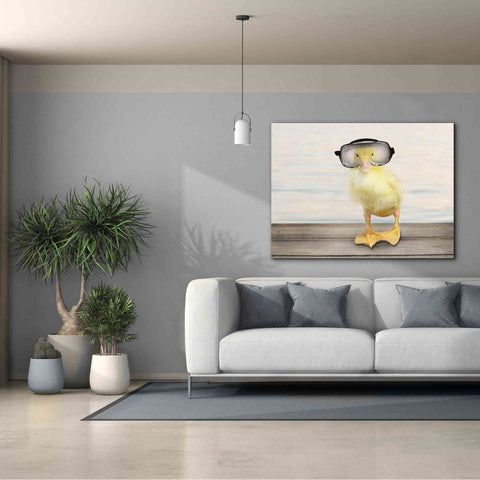 Image of 'Diving Duck' by Lori Deiter, Canvas Wall Art,54 x 40
