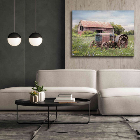 Image of 'Clayton Tractor' by Lori Deiter, Canvas Wall Art,54 x 40
