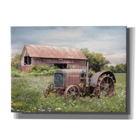 Image of 'Clayton Tractor' by Lori Deiter, Canvas Wall Art