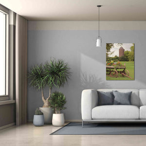 'Clayton Flower Wagon' by Lori Deiter, Canvas Wall Art,26 x 34