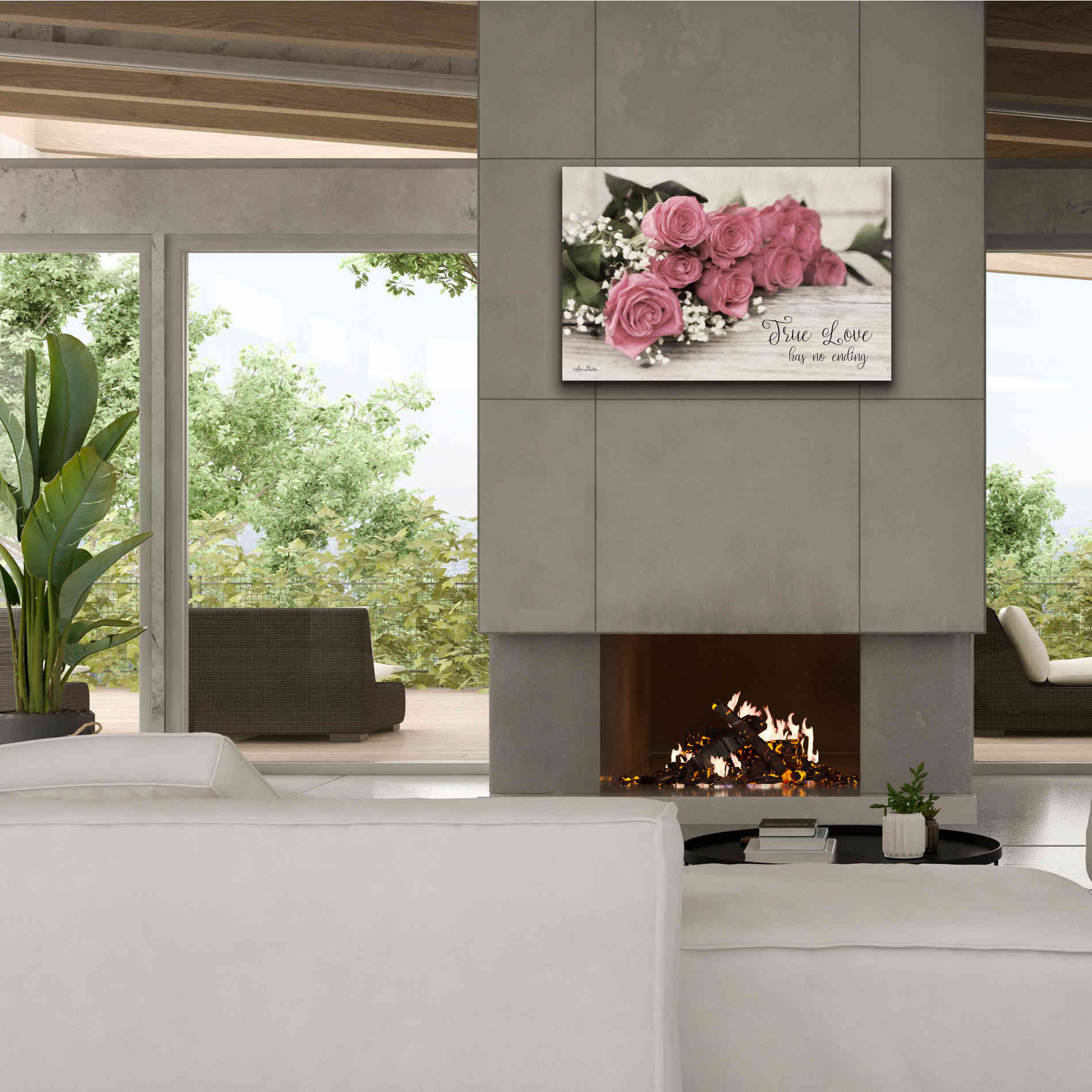 'True Love' by Lori Deiter, Canvas Wall Art,40 x 26