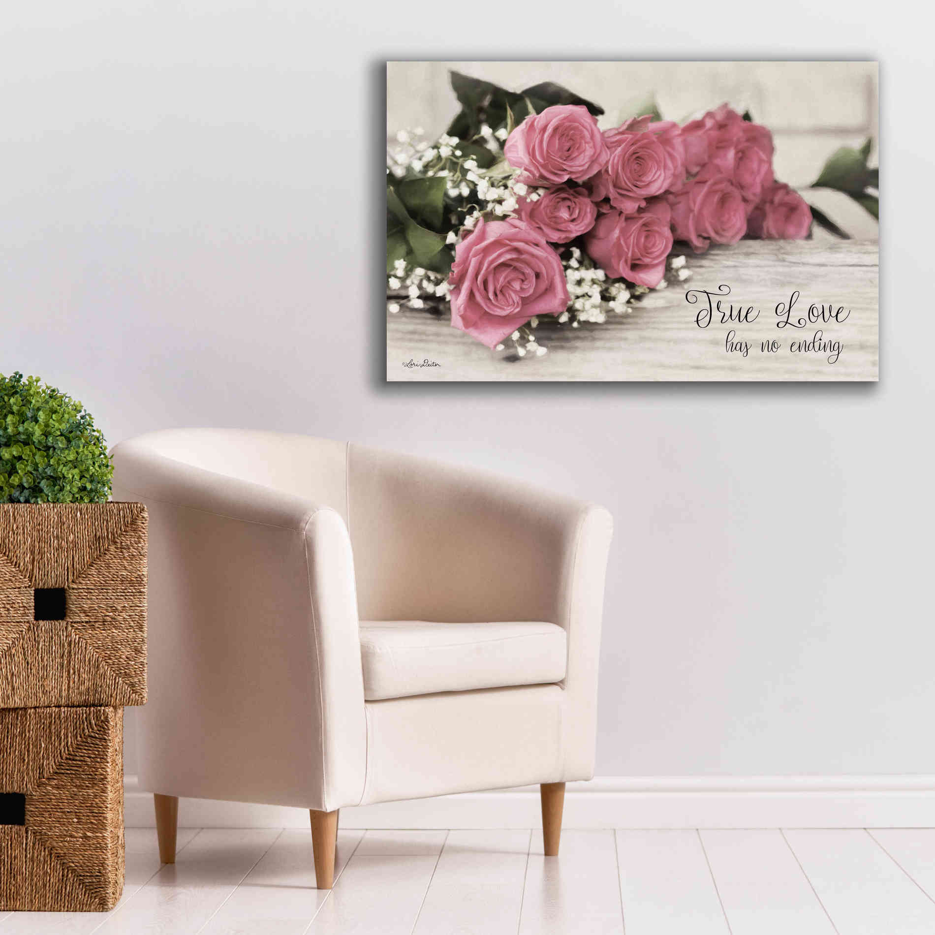 'True Love' by Lori Deiter, Canvas Wall Art,40 x 26