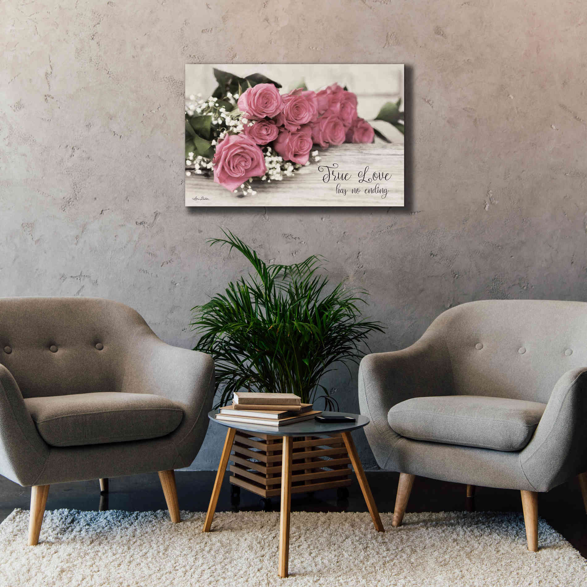 'True Love' by Lori Deiter, Canvas Wall Art,40 x 26