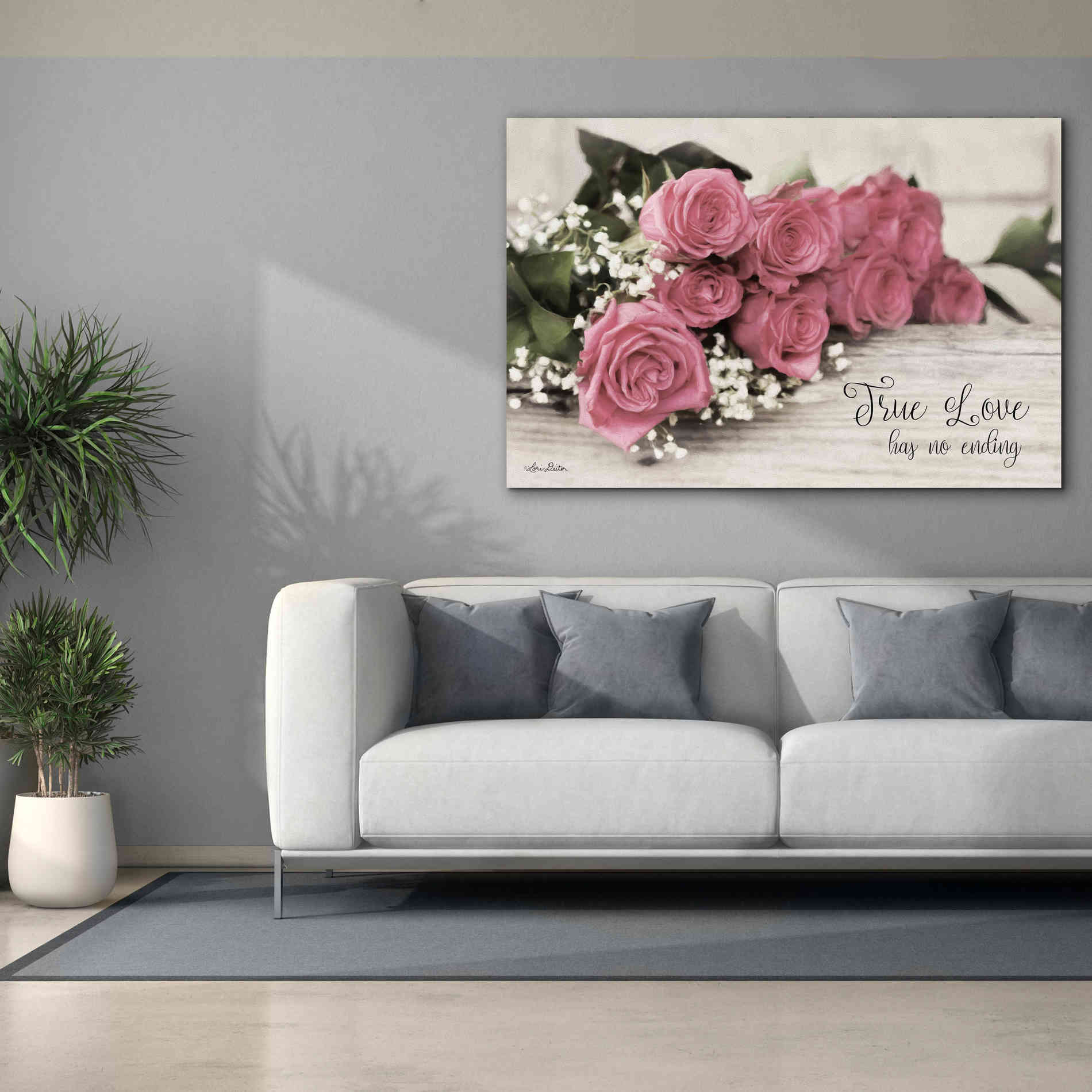 'True Love' by Lori Deiter, Canvas Wall Art,60 x 40
