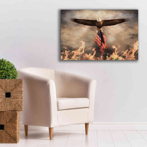 'Blaze of Glory' by Lori Deiter, Canvas Wall Art,40 x 26
