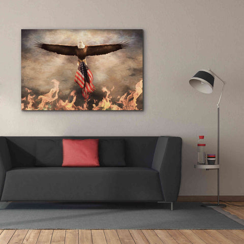Image of 'Blaze of Glory' by Lori Deiter, Canvas Wall Art,60 x 40