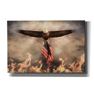 'Blaze of Glory' by Lori Deiter, Canvas Wall Art
