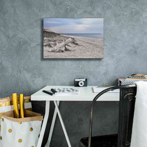 'Outer Banks Beach' by Lori Deiter, Canvas Wall Art,18 x 12