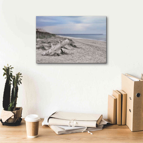 Image of 'Outer Banks Beach' by Lori Deiter, Canvas Wall Art,18 x 12