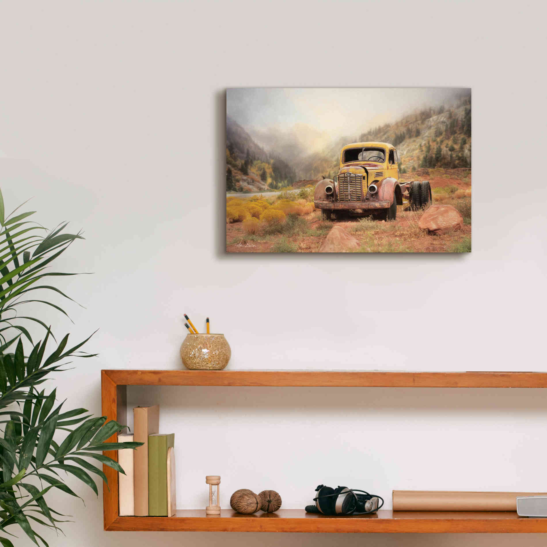 'Southwestern Relic' by Lori Deiter, Canvas Wall Art,18 x 12