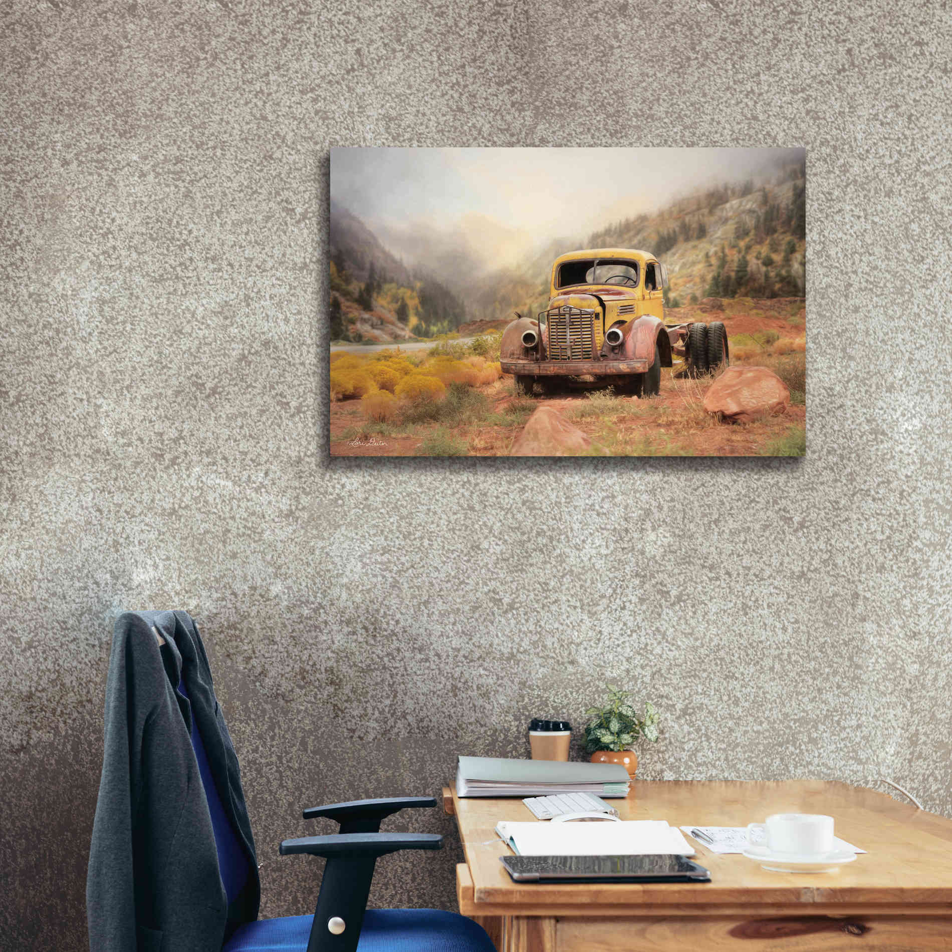 'Southwestern Relic' by Lori Deiter, Canvas Wall Art,40 x 26