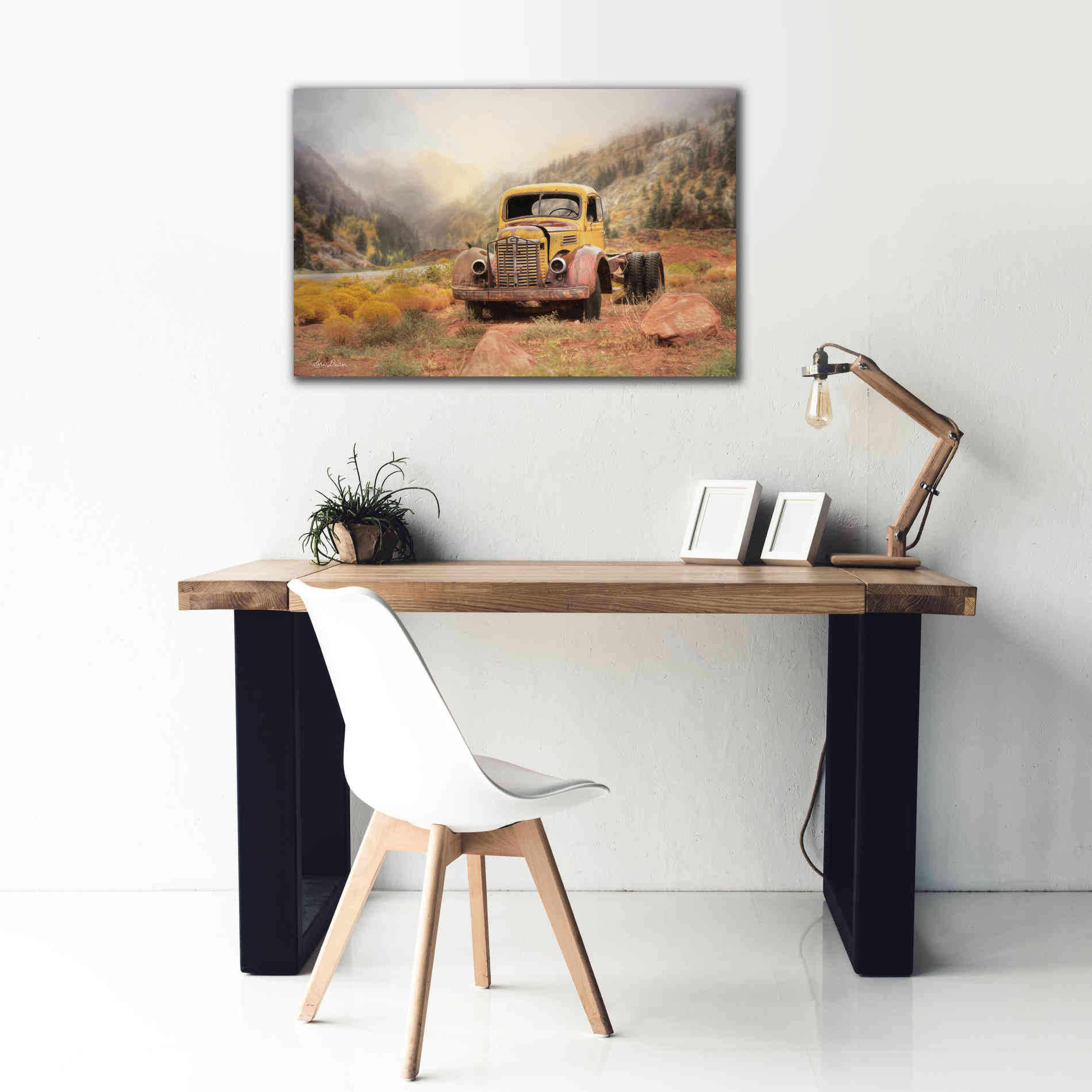'Southwestern Relic' by Lori Deiter, Canvas Wall Art,40 x 26