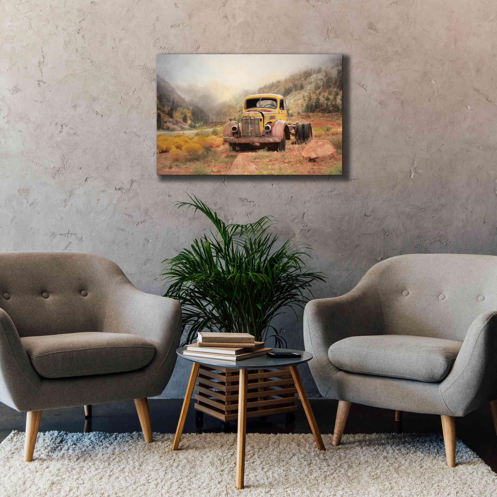 'Southwestern Relic' by Lori Deiter, Canvas Wall Art,40 x 26