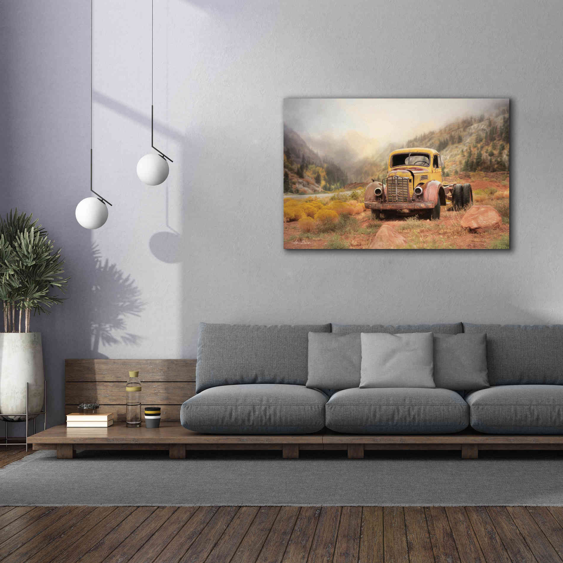 'Southwestern Relic' by Lori Deiter, Canvas Wall Art,60 x 40