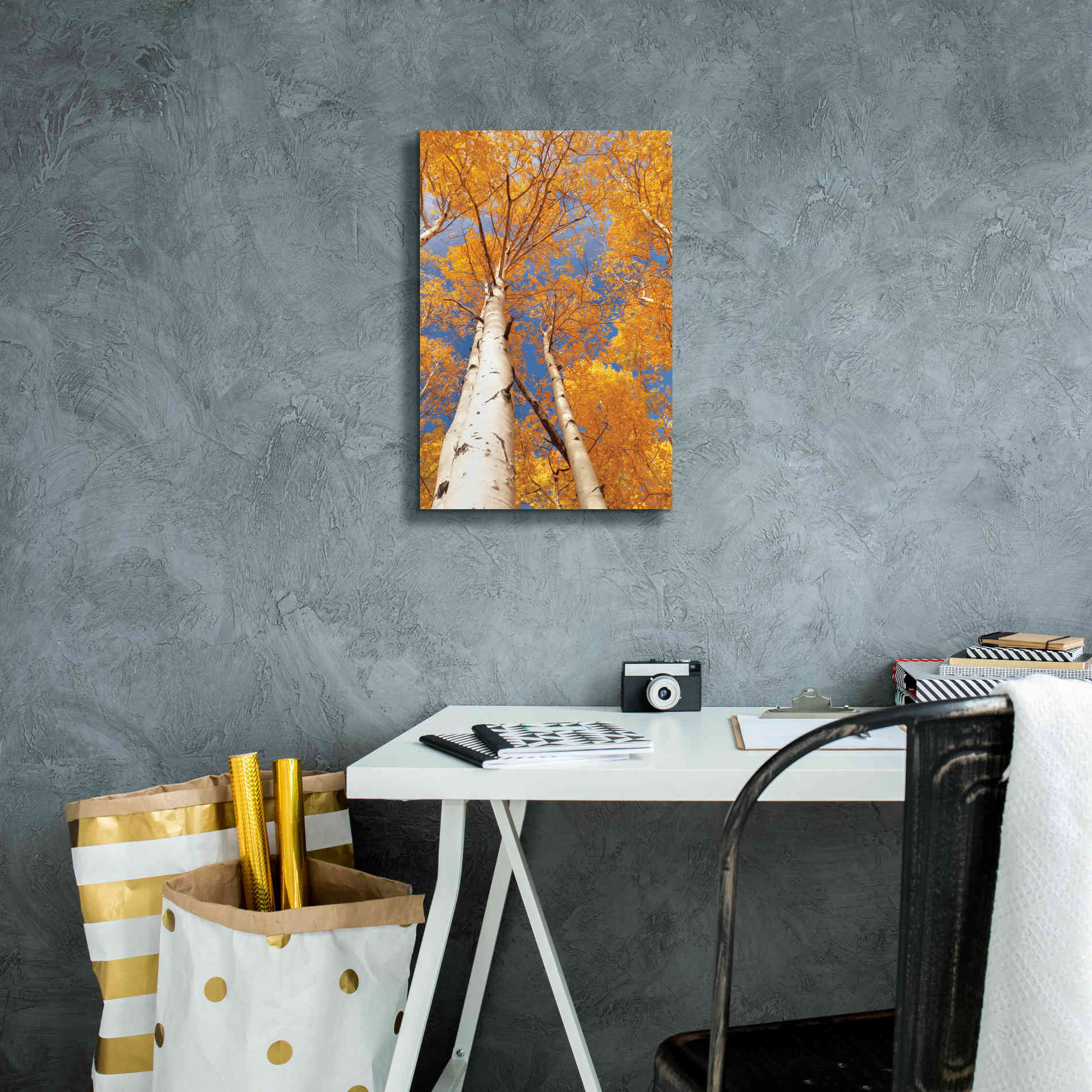 'Aspen I' by Lori Deiter, Canvas Wall Art,12 x 18