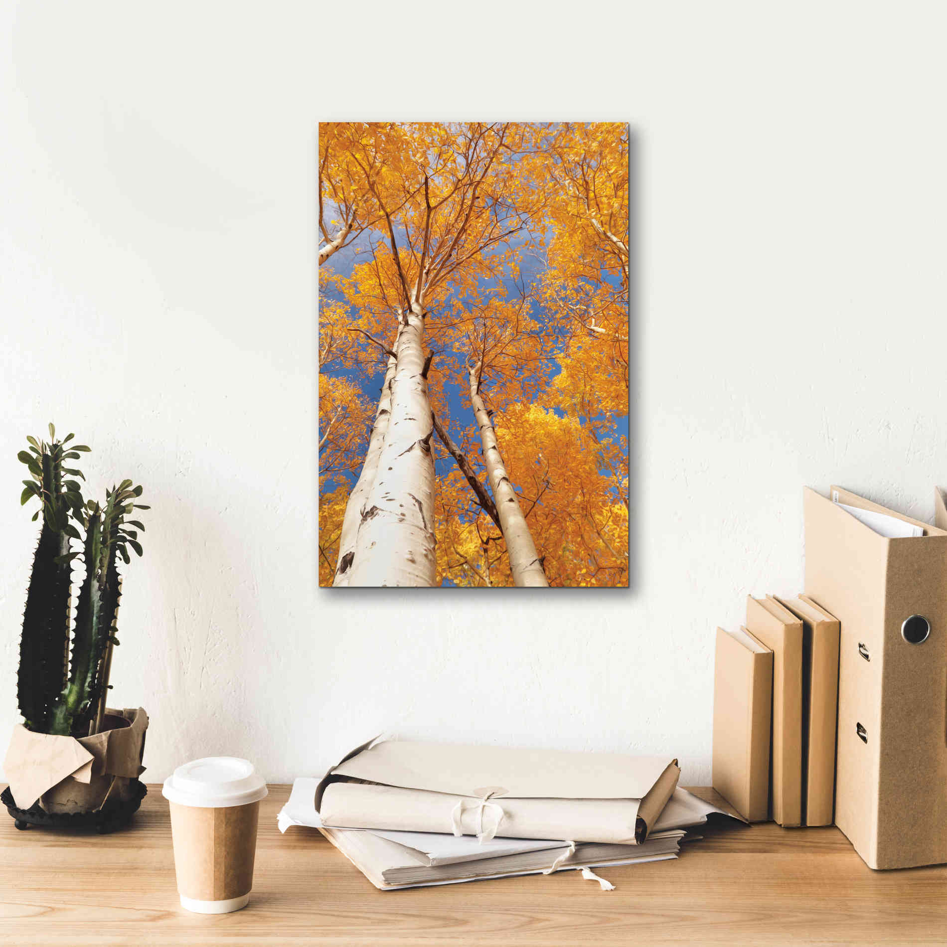 'Aspen I' by Lori Deiter, Canvas Wall Art,12 x 18