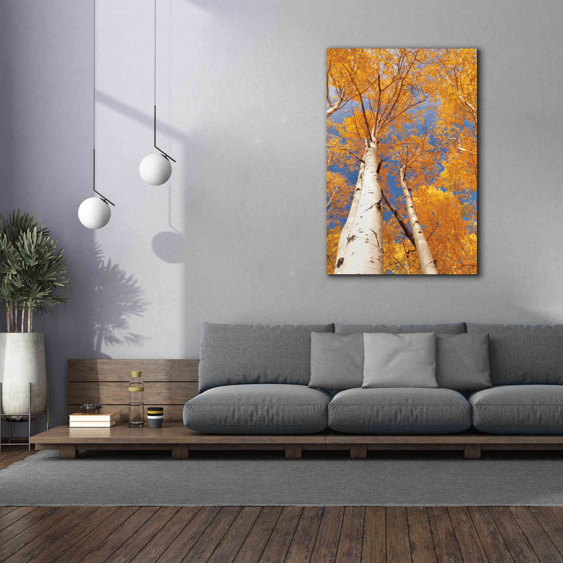 'Aspen I' by Lori Deiter, Canvas Wall Art,40 x 60