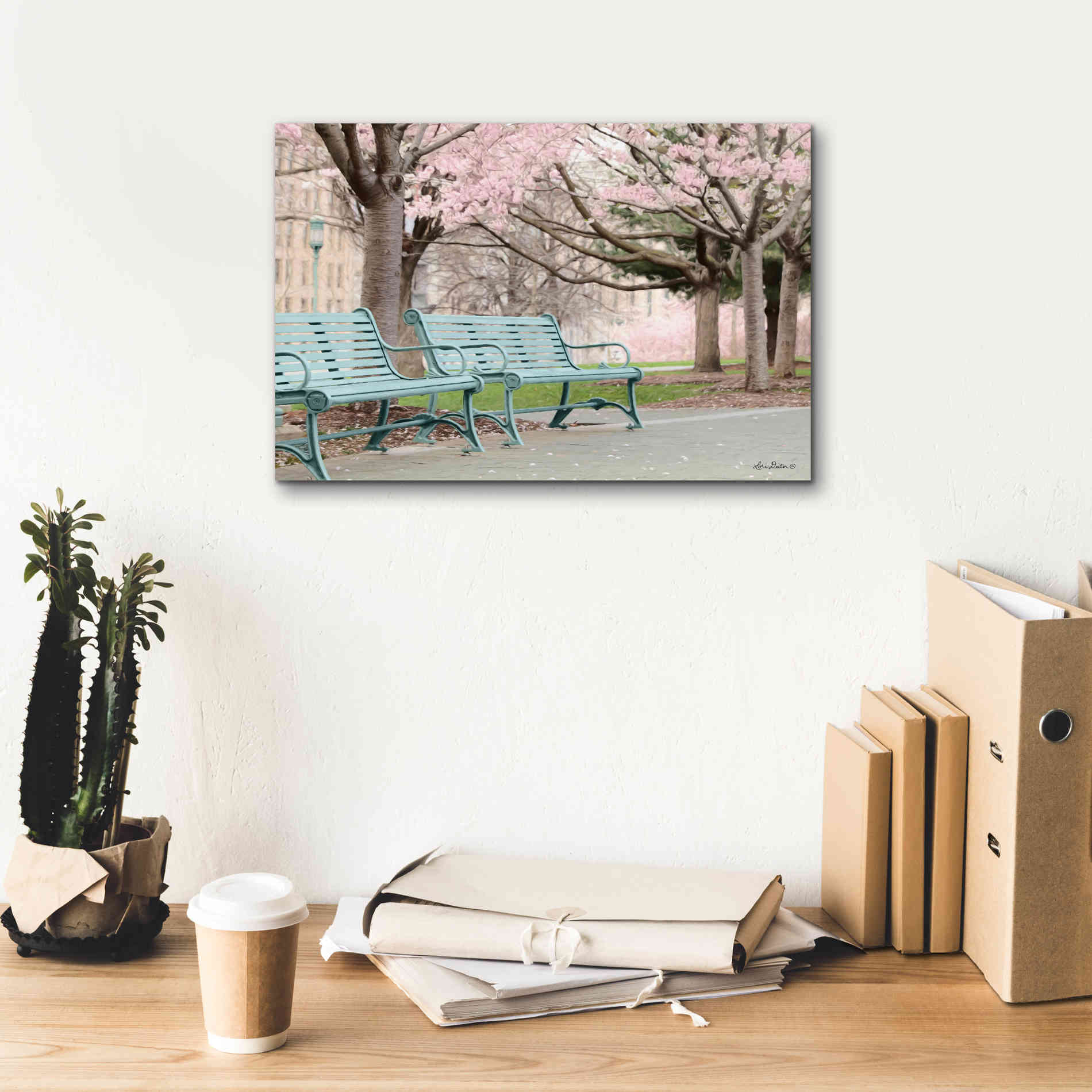 'Sheep Ranch' by Lori Deiter, Canvas Wall Art,18 x 12