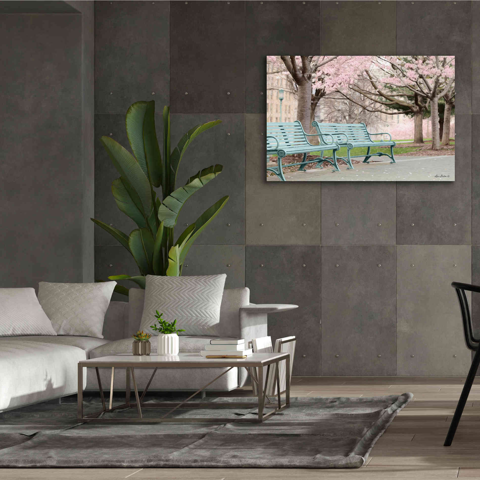 'Sheep Ranch' by Lori Deiter, Canvas Wall Art,60 x 40
