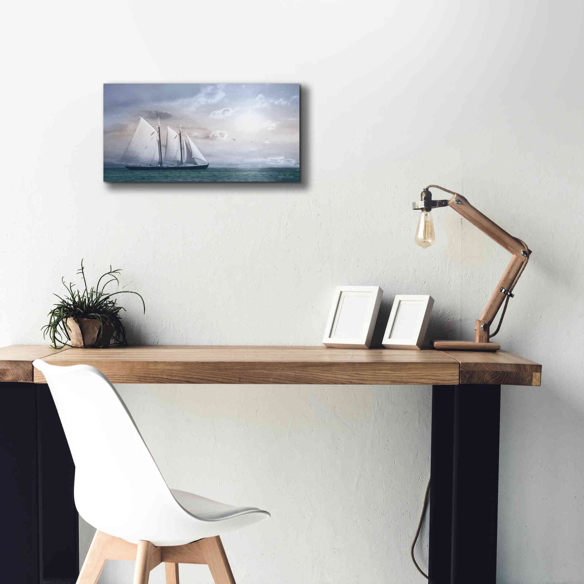 'Adventure on the Seas' by Lori Deiter, Canvas Wall Art,24 x 12