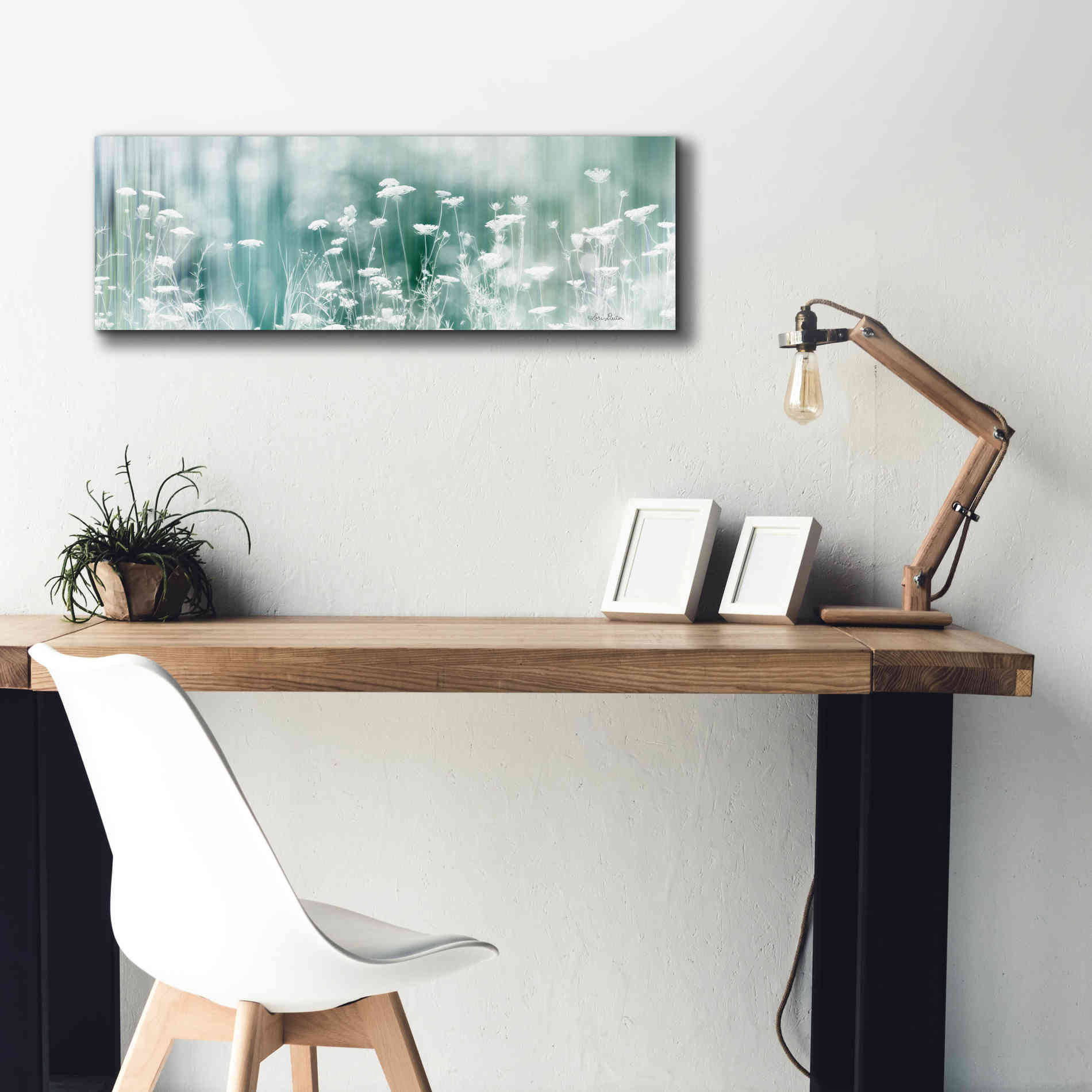 'Dreamy Meadow' by Lori Deiter, Canvas Wall Art,36 x 12