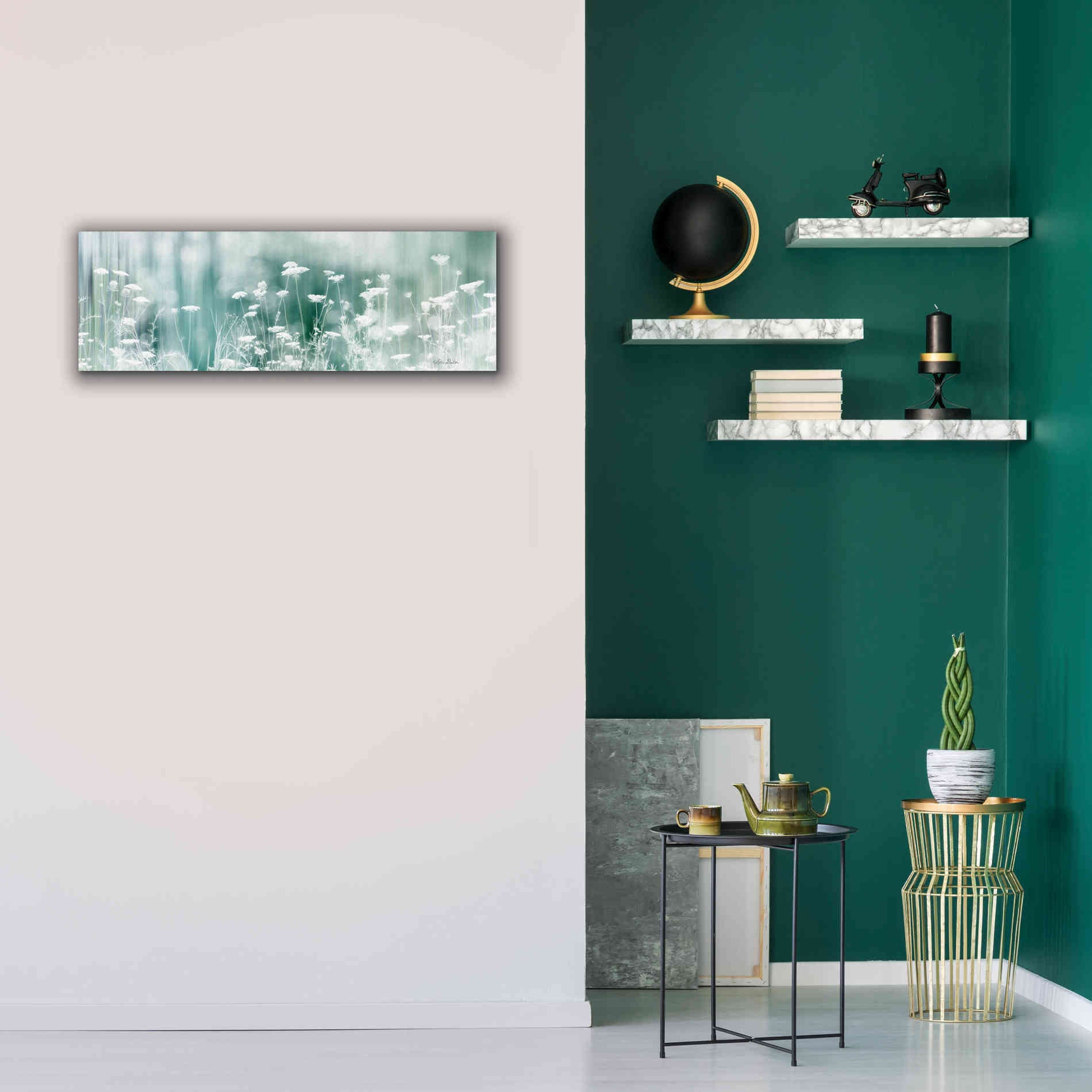 'Dreamy Meadow' by Lori Deiter, Canvas Wall Art,36 x 12
