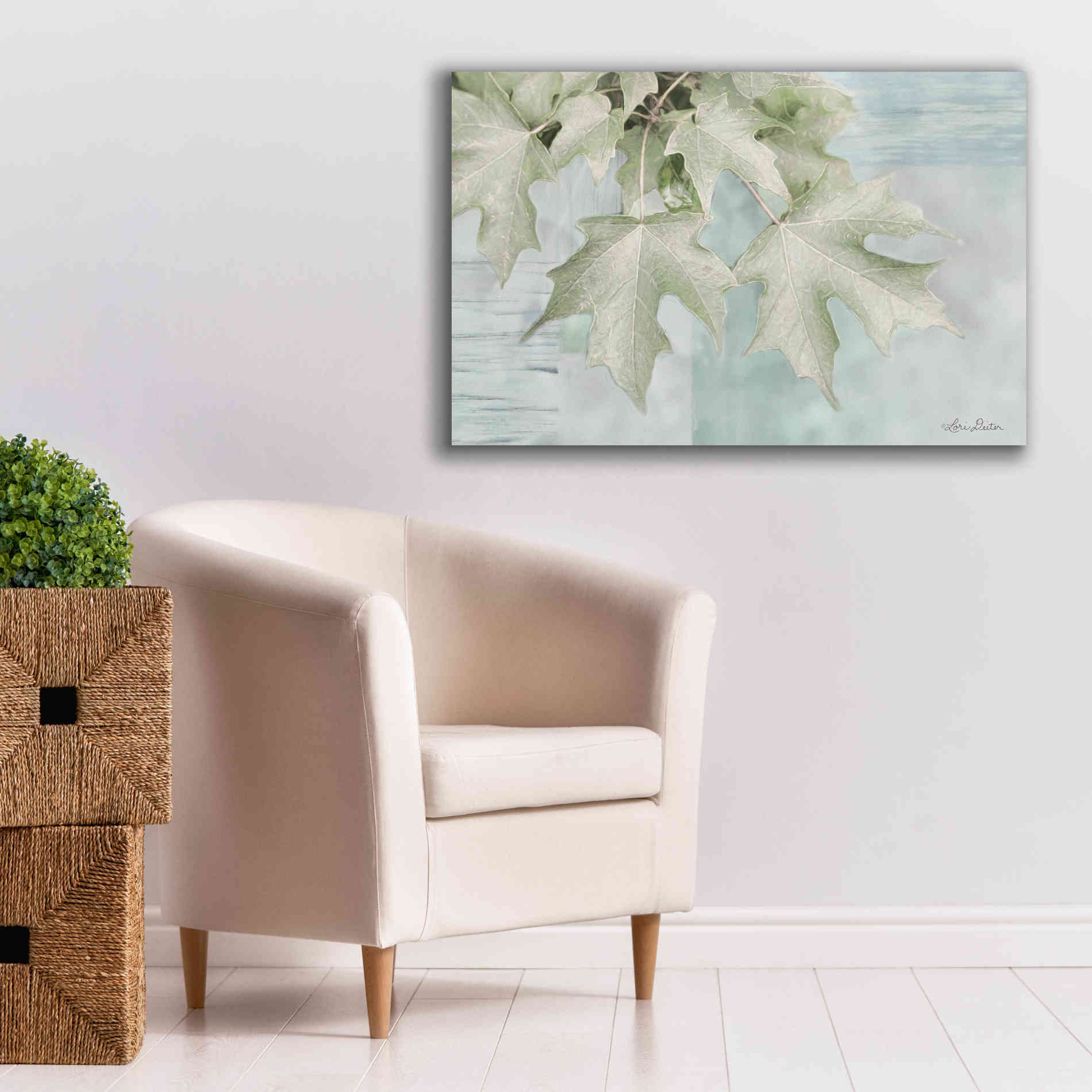 'The Maple Leaves' by Lori Deiter, Canvas Wall Art,40 x 26