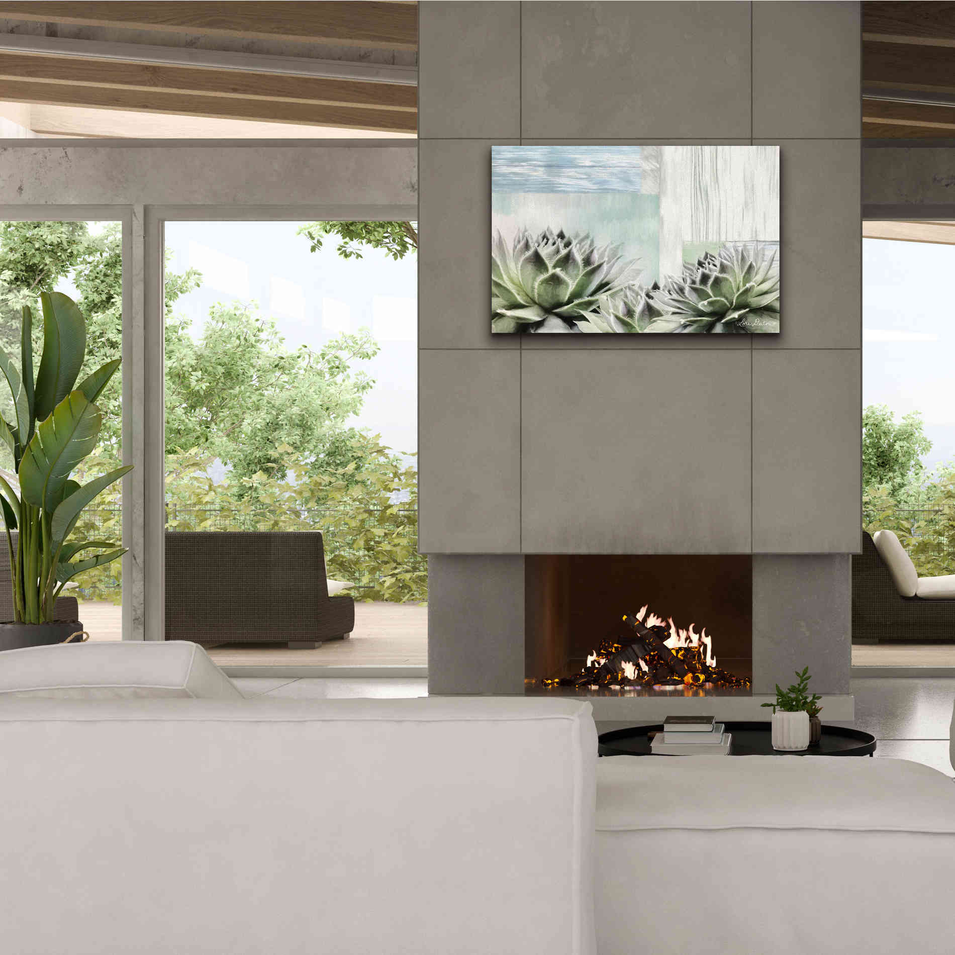 'Grow in Grace' by Lori Deiter, Canvas Wall Art,40 x 26