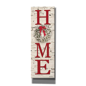 'Christmas Home Vertical II' by Lori Deiter, Canvas Wall Art